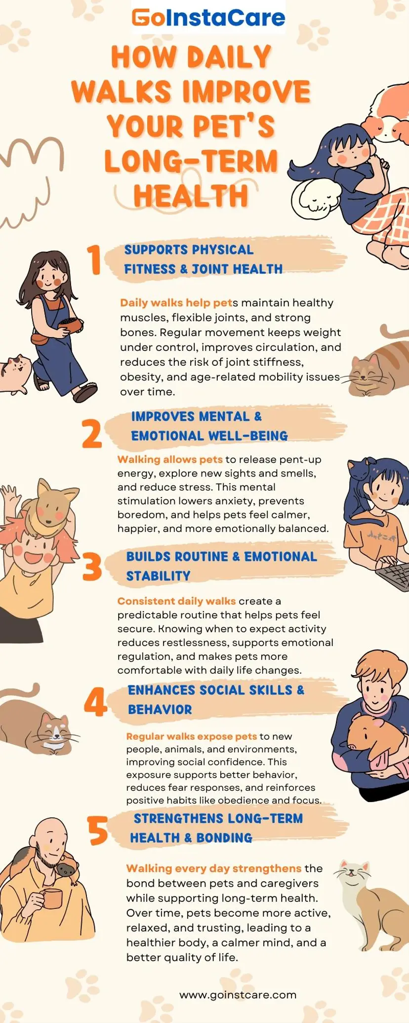 Daily Walks: A Simple Habit for Your Pet’s Lifelong Health