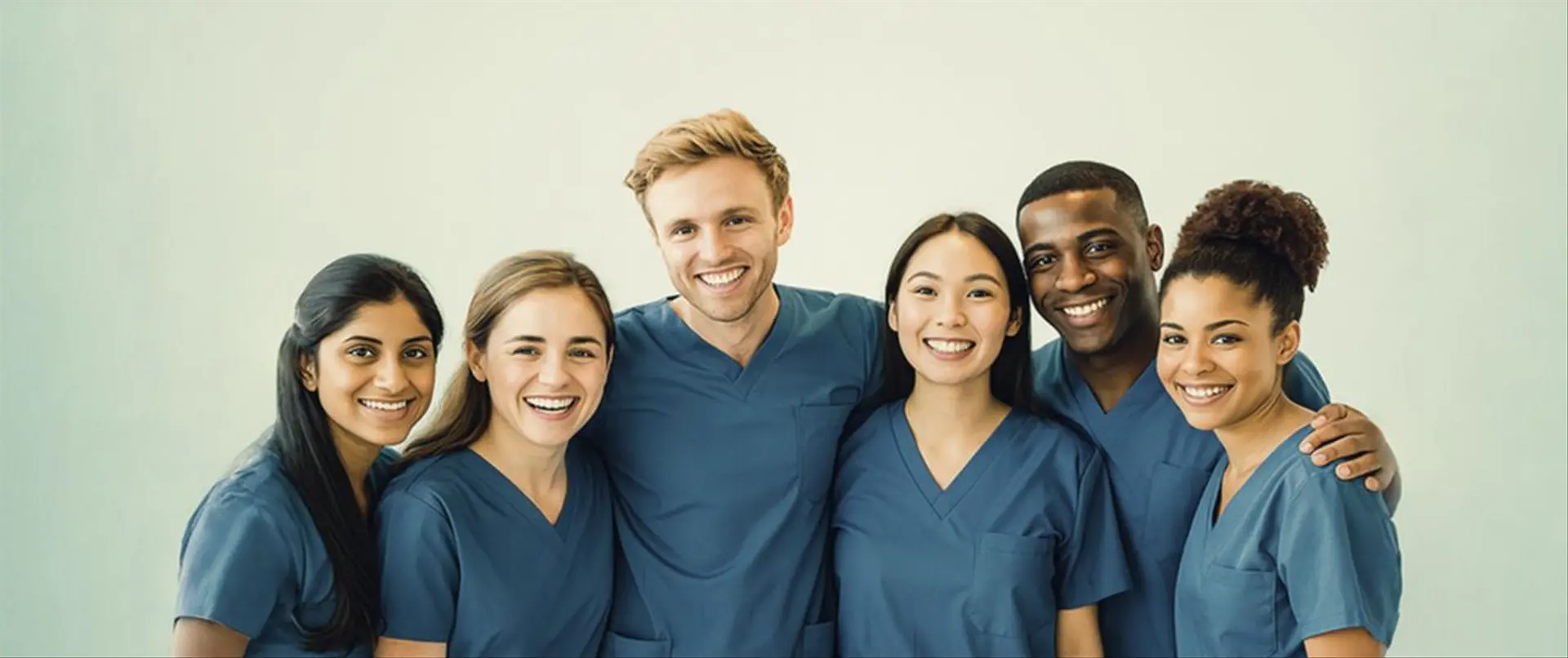 Smiling medical team of GoInstaCare caregivers
