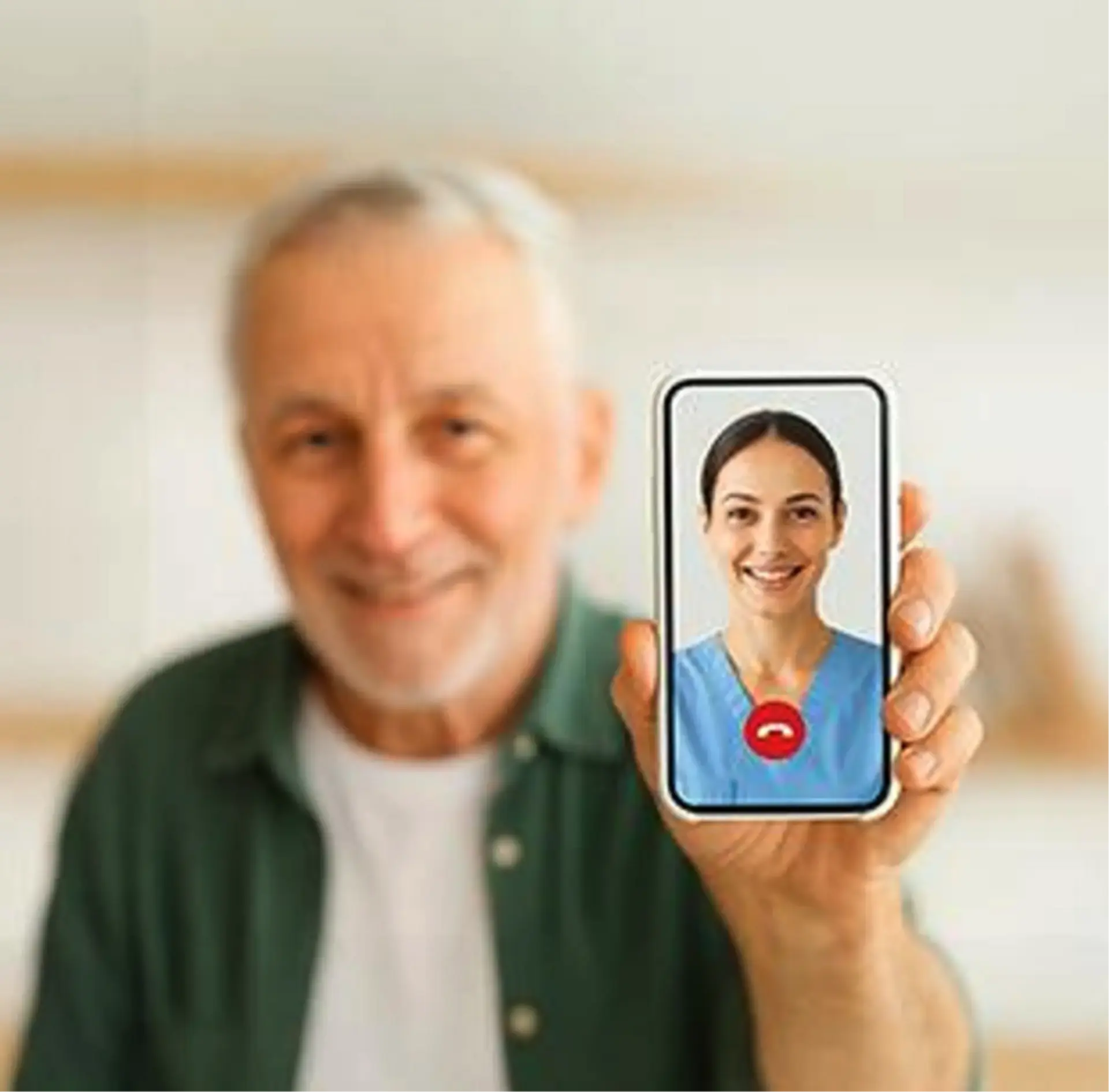 Video call care consultation